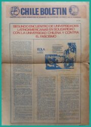 Chile Boletín / Chile Bulletin nº 1 (1976)