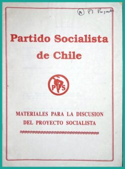 Materiales para la  discusión del Proyecto Socialista