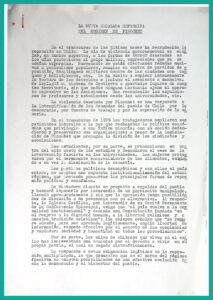 La nueva escalada represiva del régimen de Pinochet