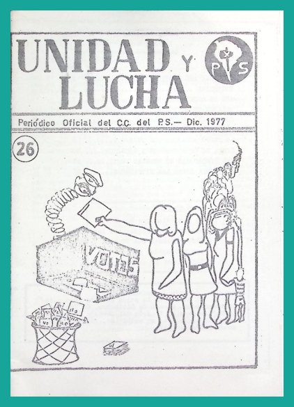 Unidad y Lucha n°26 /Anexo nº26