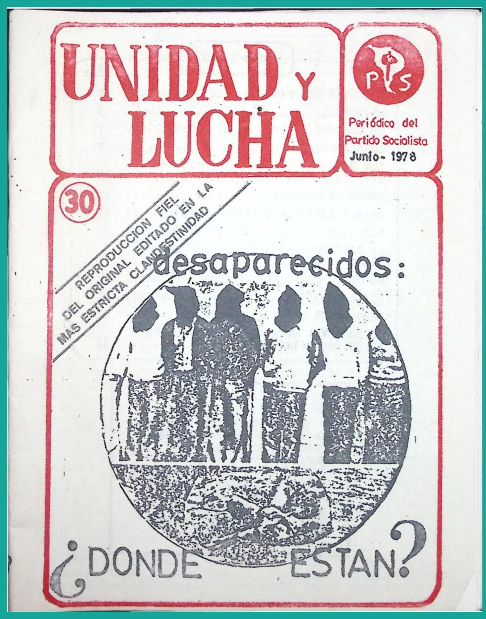 Unidad y Lucha n°30