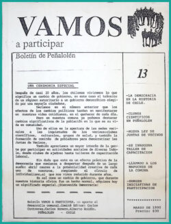Vamos a participar n°13