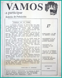 Vamos a participar n°17