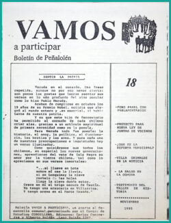 Vamos a participar n°18