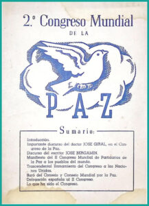 2.° Congreso Mundial de la Paz