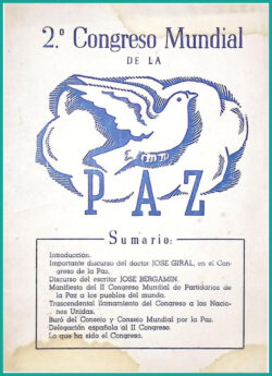 2.° Congreso Mundial de la Paz