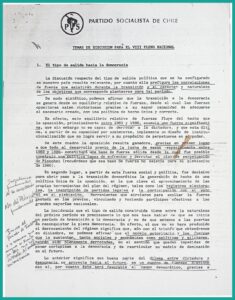 Temas de discusión para el VIII Pleno Nacional (1989), primera página