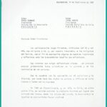 Carta de parlamentarios PS-PPD a Jorge Arrate y Erich Schnake (1991), primera página