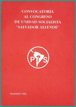 Convocatoria al Congreso de Unidad Socialista «Salvador Allende»