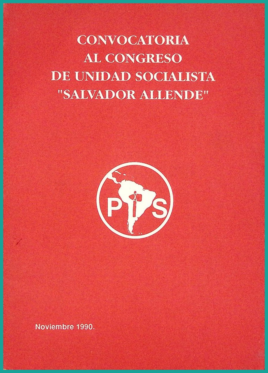 Convocatoria al Congreso de Unidad Socialista «Salvador Allende»